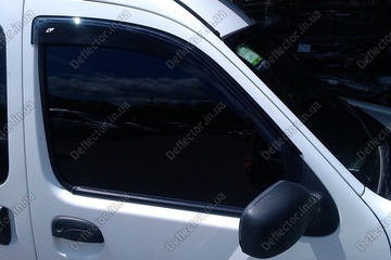 Ветровики - дефлекторы боковых окон Renault Kangoo
