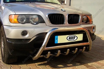 Защита переднего бампера - кенгурятник BMW X5 E70