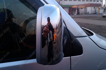Хром накладки на зеркала Volkswagen T5