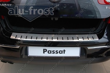 Накладка на задний бампер Volkswagen Passat B6