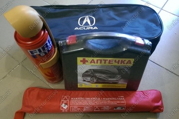 Автомобильный набор в сумке с логотипом Acura