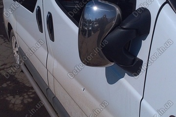 Хром накладки на зеркала заднего вида Renault Trafic