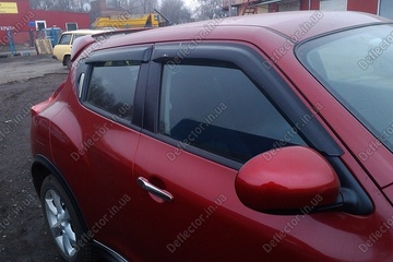 Ветровики на окна Nissan Juke
