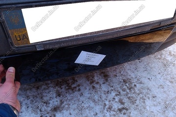 Зимняя накладка на решетку радиатора (глянец) Volkswagen Caddy
