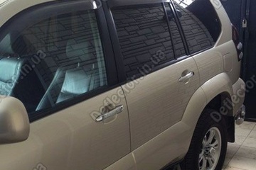 Хром накладки на ручки дверей Toyota Land Cruiser Prado 120