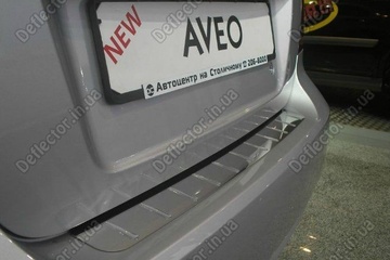 Накладка на задний бампер Chevrolet Aveo T200