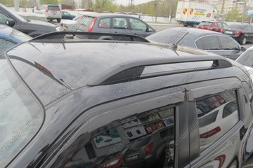 Рейлинги на крышу авто продольные Nissan Juke