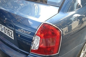 Накладки на задние фары Hyundai Accent