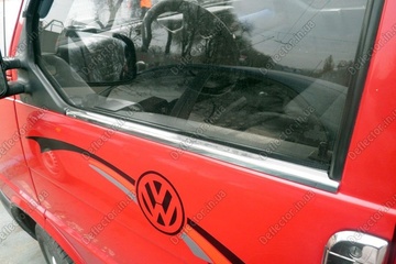 Хром молдинг стекла двери Volkswagen T4