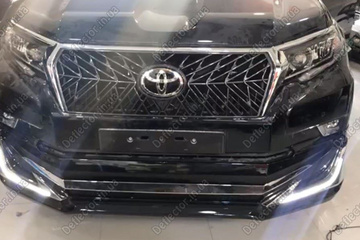 Накладки на передний и задний бампер (Modelista V3-LED) Toyota Land Cruiser Prado
