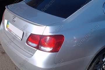 Лип спойлер на крышку багажника Lexus GS 30,35,43,46 AWD