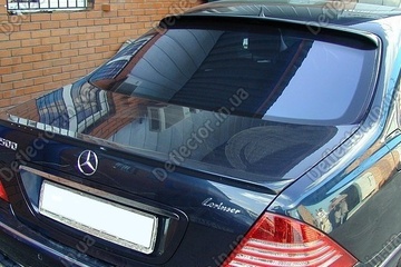 Лип спойлер на крышку багажника Mercedes-Benz S class W220