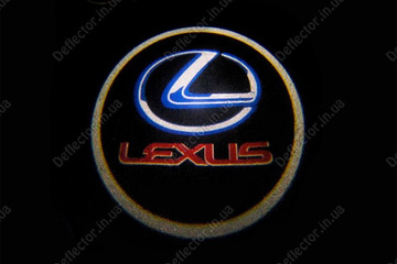 Подсветка дверей с логотипом Lexus