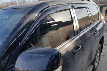 Ветровики на окна - дефлекторы окон авто Toyota Land Cruiser Prado 150