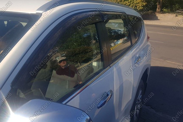 Ветровики на окна - дефлекторы окон авто Mitsubishi Pajero Sport
