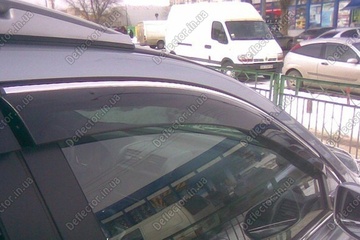 Дефлекторы на боковые окна - ветровики Honda CR-V