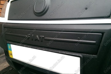 Зимняя накладка на решетку радиатора Fiat Doblo