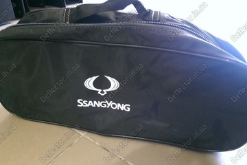 Сумка для автоаксессуаров с логотипом SSangYong (пустая)