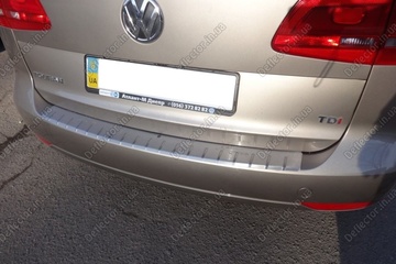 Защитная накладка на задний бампер Volkswagen Touran
