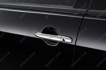 Хром накладки на ручки дверей Mitsubishi Lancer 10