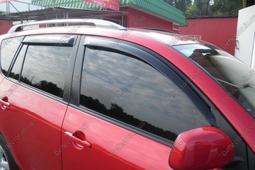Ветровики на окна - дефлекторы окон авто Toyota RAV4