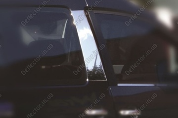 Хром накладки на стойки дверей Volkswagen Caddy