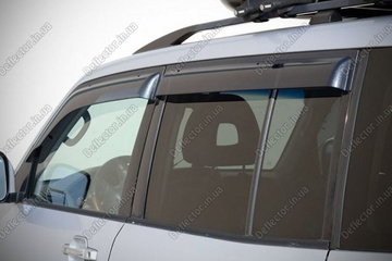 Ветровики на окна - дефлекторы окон авто Mitsubishi Pajero Wagon