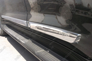Хром накладка на молдинг двери Toyota Land Cruiser 200