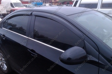 Ветровики на окна Chevrolet Aveo T300
