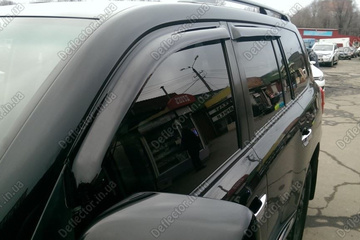 Дефлекторы на боковые окна - ветровики Toyota Land Cruiser 200
