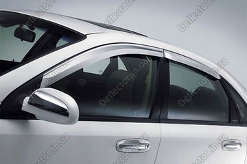 Ветровики - дефлекторы боковых окон Chevrolet Lacetti sedan