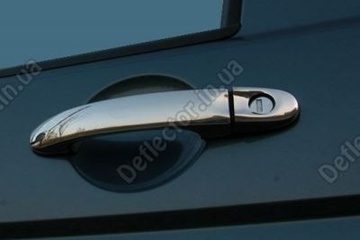 Накладки на ручки дверей хром Volkswagen Caddy