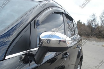 Хром накладки на зеркала заднего вида Ford Kuga
