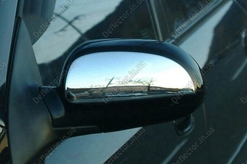 Хром накладки на зеркала заднего вида Chevrolet Lacetti sedan