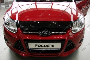 Мухобойка на капот Ford Focus 3