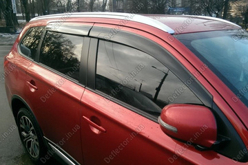 Ветровики на двери авто Mitsubishi Outlander