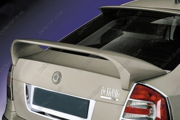 Спойлер-антикрыло на крышку багажника Skoda Octavia A5