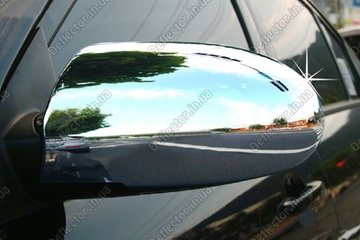 Хром накладки на зеркала заднего вида Hyundai Accent