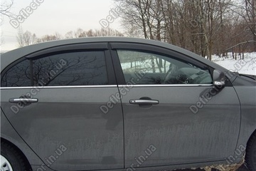Ветровики на окна - дефлекторы окон авто Geely Emgrand EC7