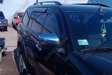 Хром накладки на зеркала заднего вида Mitsubishi Pajero Sport