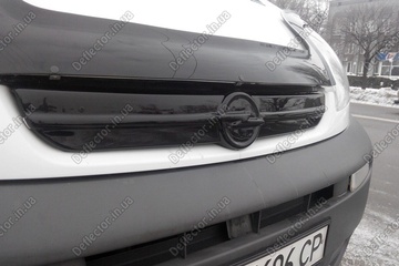 Зимняя накладка на решетку радиатора Opel Vivaro
