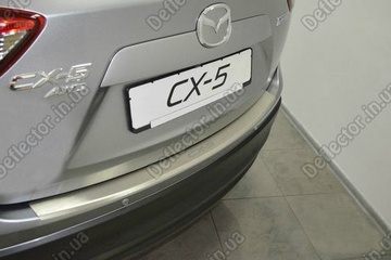 Накладка на задний бампер Mazda CX 5