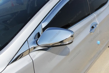 Хром накладки на зеркала заднего вида Hyundai Elantra MD