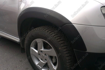 Накладки на арки колес без захода под порог Renault Duster