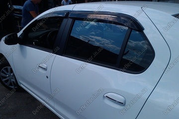 Ветровики на окна Renault Logan