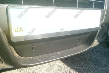 Матовая накладка на решетку радиатора Fiat Doblo
