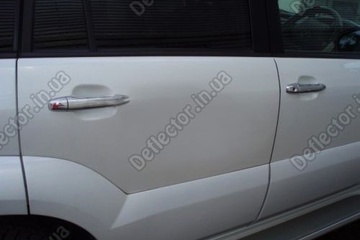 Накладки хром на дверные ручки Toyota Land Cruiser Prado 120