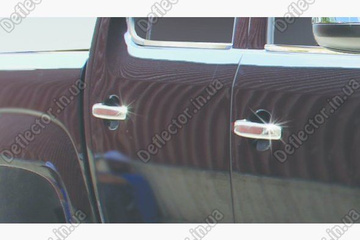 Хром накладки на ручки дверей Volkswagen Amarok