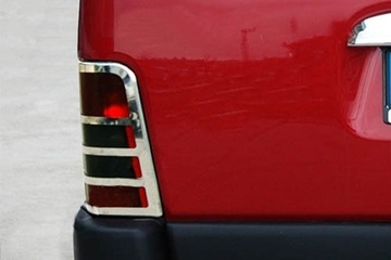 Хром накладки на задние фары (стопы) Citroen Berlingo