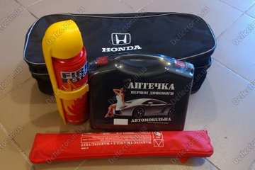 Автомобильный набор в сумке с логотипом Honda